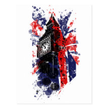 La Grande-Bretagne Big Ben Cartes Postales