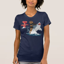 La grande évasion - cavalerie de requin d'ours t-shirts