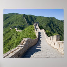 La Grande Muraille de la Chine dans Pékin, Chine Posters