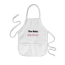La grande soeur de bébé tablier