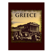 La Grèce vintage cartes postales
