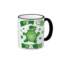 La grenouille irlandaise Erin vont tasse de Bragh