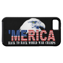 'La guerre mondiale de drapeau de MERICA USA mâche Coque iPhone 5