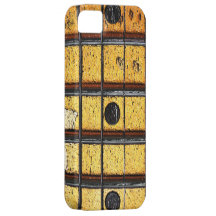 La guitare vintage ronge le Coque-Compagnon ID™ de Coque iPhone 5 Case-Mate
