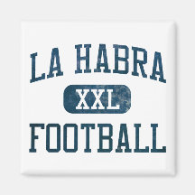 La Habra Highlanders Football Magnet