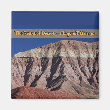 La hampe de drapeaux peinte Arizona de désert Aimants
