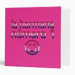 La Hermana Número 1 in American Flag Colours Vinyl Binder