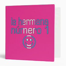 La Hermana Número 1 - Number 1 Sister Guatemalan Vinyl Binders
