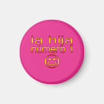 La Hija Número 1 - Number 1 Daughter in Spanish Fridge Magnet