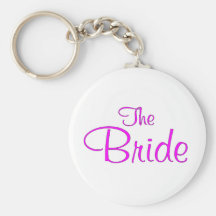 La jeune mariée (manuscrit rose) porte-clefs