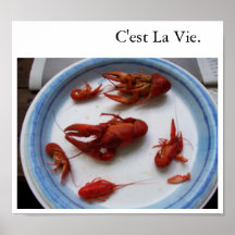 La La de C'est luttent Affiches