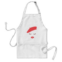 La La Femme font face Tablier