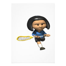La lacrosse des femmes invitations