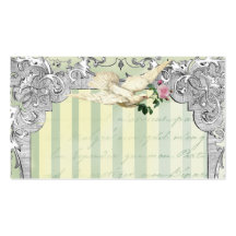 La Lettre D’amour Dove Place Card Business Card