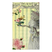 La Lettre D’amour gift tag/swig tag Business Card