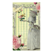 La Lettre D’amour ivory Business Cards
