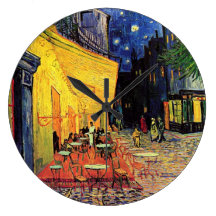LA MAISON ÉCLECTIQUE CONÇOIT - ART DE VAN GOGH - L PENDULE