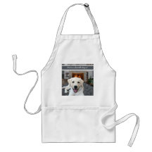 La maison est où le chien est tablier