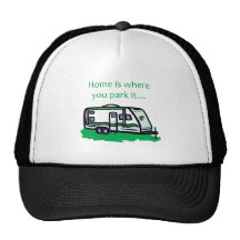 La maison est où vous le garez casquette de camionneur