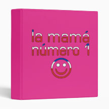 La Mamá Número 1 - Number 1 Mom in Chilean Binder