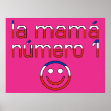 La Mamá Número 1 - Number 1 Mom in Chilean Posters