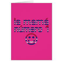 La Mamá Número 1 - Number 1 Mom in Cuban Cards