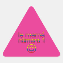 La Mamá Número 1 - Number 1 Mom in Ecuadorian Sticker