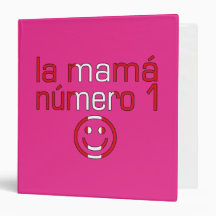 La Mamá Número 1 - Number 1 Mom in Peruvian Binder
