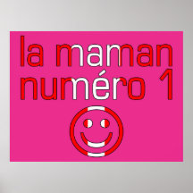 La Maman Numéro 1 - Number 1 Mom in Canadian Posters