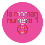 La Maman Numéro 1 - Number 1 Mom in Canadian stickers