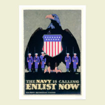 La marine appelle - enrôlez maintenant (US02291A) affiches
