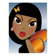 La Mariposa (Butterfly) Postcard