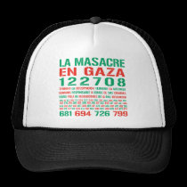 La Masacre En Gaza hats