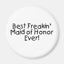 La meilleure domestique de Freakin de l'honneur ja Aimant Pour Réfrigérateur