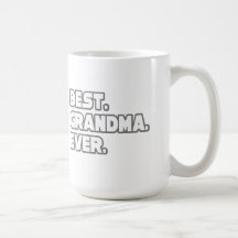 La meilleure grand-maman jamais mugs à café