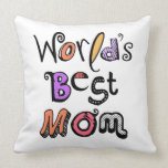La meilleure typographie de la maman du monde oreillers american