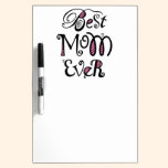 La meilleure typographie de maman jamais tableaux éffaçables à sec