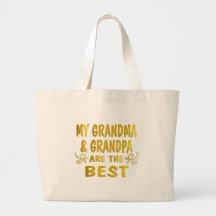 La meilleurs grand-maman et grand-papa sacs