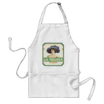 La Meloda Vintage Cigar Label Apron