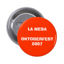 LA  MESA OKTOBERFEST 2007 PINS