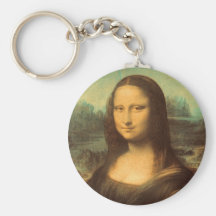 La Mona Lisa par Leonardo da Vinci Porte-clef