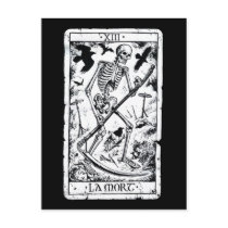 La Mort Tarot Card Post Card