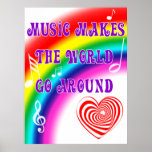 La musique fait le monde tourner affiche