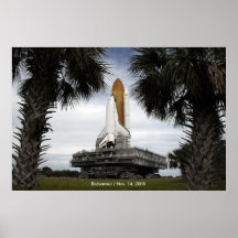 La NASA/effort navette spatiale/le 14 novembre 200 Affiche