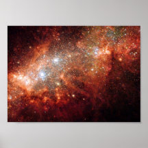 LA NASA - Filon de supernova dans la galaxie voisi Affiche