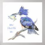 La nature est l'art de Dieu, citation - martin-pêc Affiche