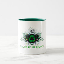 La nature réutilise tasse