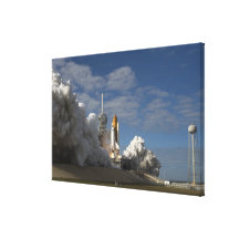 La navette spatiale l'Atlantide enlève 7 Impressions Sur Toile