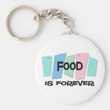 La nourriture est Forever Porte-clés