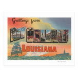La Nouvelle-Orléans, Louisiane - grandes scènes de Carte Postale